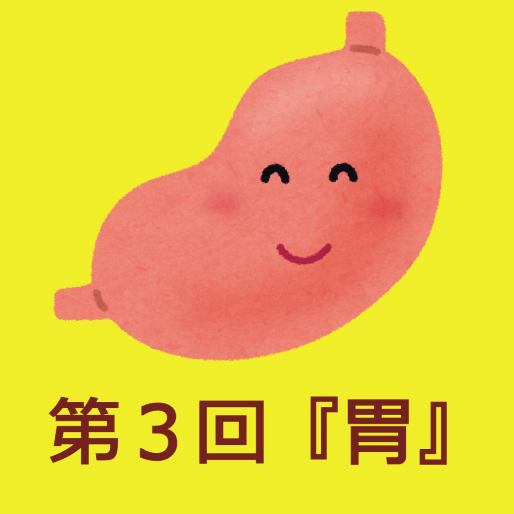 消化器管の働き 第3回『胃』