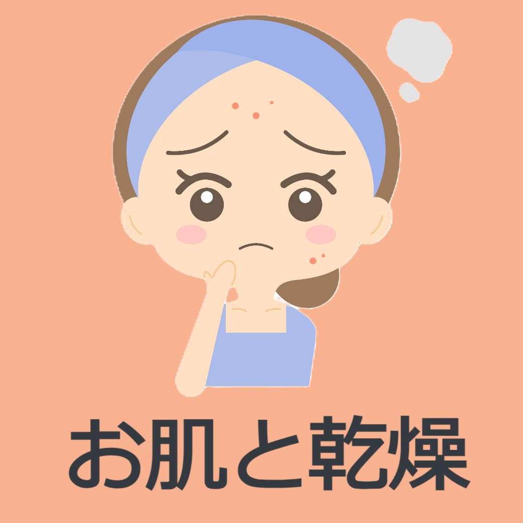 お肌と乾燥