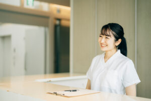 クリニック、で働く先輩スタッフの声