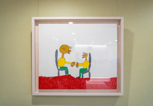 院内の絵画